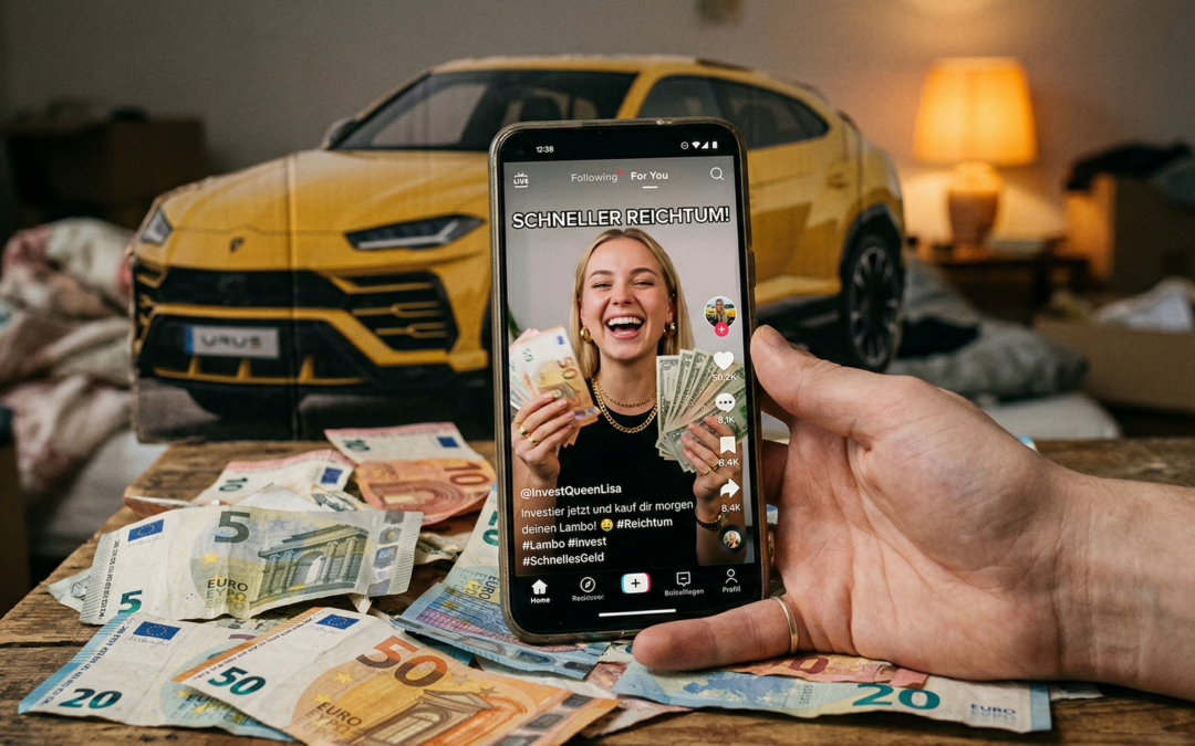 Finfluencer-Wenn TikTok-Tipps das Ersparte kosten